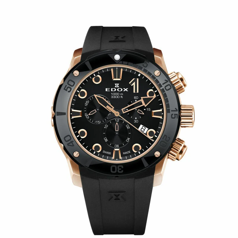 Edox Chronorally 10242-TINR-NIR Chronograph Quartz Men Unisex Watch