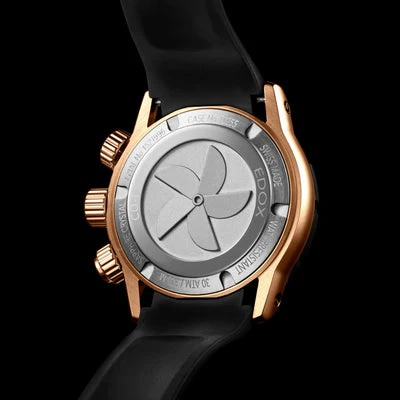 Edox Chronolady 10255-37RCA-BRDR Quartz Unisex Watch with Chronograph Features - Image 4