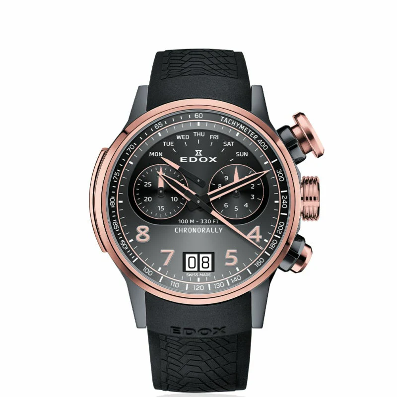 Edox CHRONOGRAPH 45 38003-TINGR-GNR Watch Japan Official