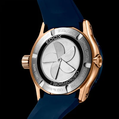 Edox Professional 80099-37RBU3-NANIR Japan Limited Edition Quartz Unisex Watch - Image 3