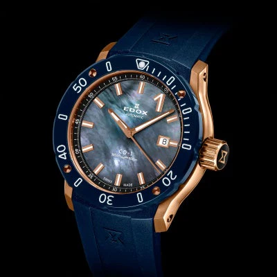 Edox Professional 80099-37RBU3-NANIR Japan Limited Edition Quartz Unisex Watch - Image 4