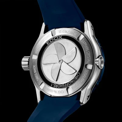 Edox Professional 80099-3BU3-NANIN Japan Limited Edition Quartz Unisex Watch - Image 3