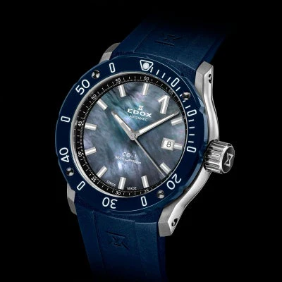 Edox Professional 80099-3BU3-NANIN Japan Limited Edition Quartz Unisex Watch - Image 4