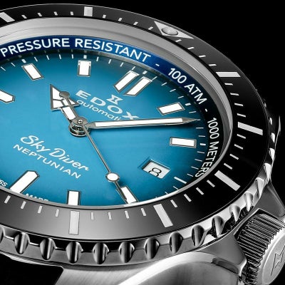 Edox Automatic 80120-3NCA-BUIDN Men's Unisex Watch - Stylish & Reliable Timepiece - Image 3
