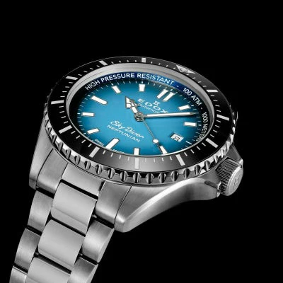 Edox Les Vauberts 80120-3NM-BUIDN Automatic Quartz Men Unisex Watch - Image 4