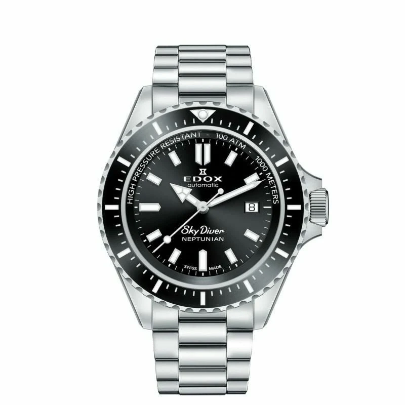 Edox Les Vauberts 80120-3NM-NIN Automatic Quartz Men Unisex Watch