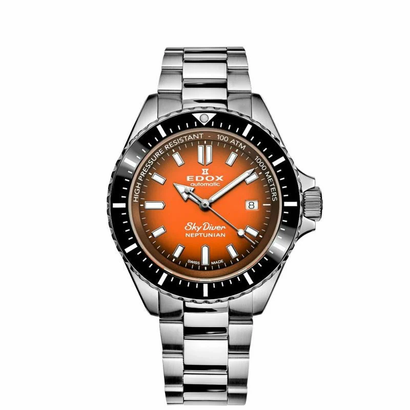 Edox Les Bémonts 80120-3NM-ODN Automatic Quartz Unisex Watch