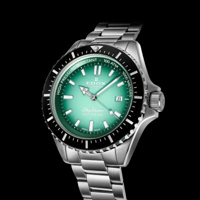 Edox Class-1 80120-3NM-VDN Automatic Quartz Men Unisex Watch - Image 2