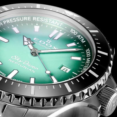 Edox Class-1 80120-3NM-VDN Automatic Quartz Men Unisex Watch - Image 3