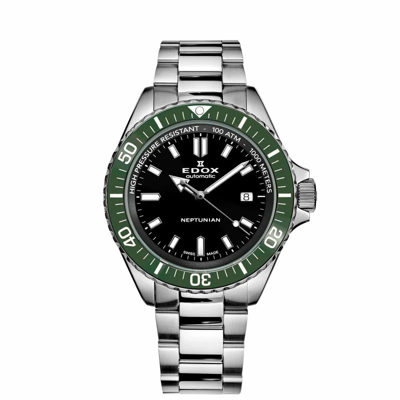 Edox Les Vauberts 80120-3VM-NIN Automatic Quartz Men Unisex Watch