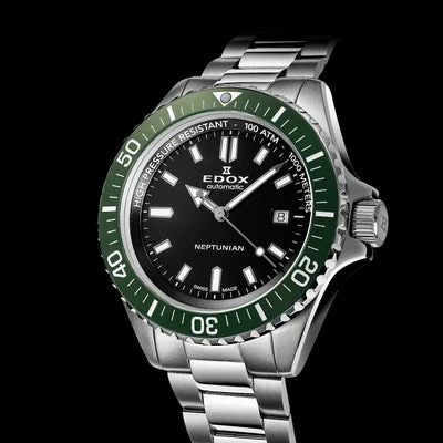 Edox Les Vauberts 80120-3VM-NIN Automatic Quartz Men Unisex Watch - Image 2