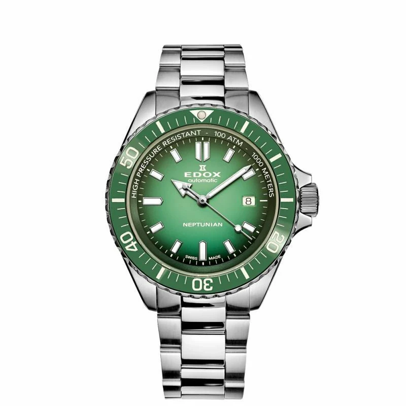 Edox Automatic Quartz 80120-3VM-VDN1 Men Unisex Watch - Stylish & Durable Timepiece