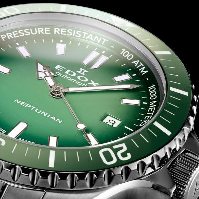 Edox Automatic Quartz 80120-3VM-VDN1 Men Unisex Watch - Stylish & Durable Timepiece - Image 3