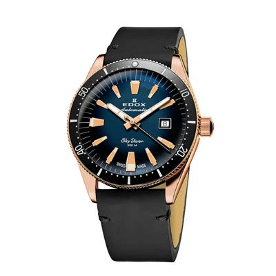 Edox Limited Edition 80126-BRN-BUIDR Date Automatic Quartz Watch for Men/Unisex - Image 2
