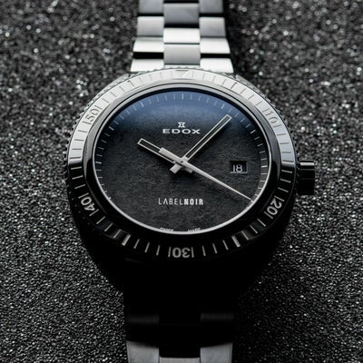 Edox Label Noir 80128-37NLNM-NLN Chronometer Automatic Quartz Unisex Limited Edition Watch - Image 4
