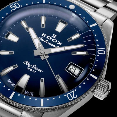 Edox 38 DATE AUTOMATIC 80131-3BUM-BUIN Watch Japan Official - Image 2