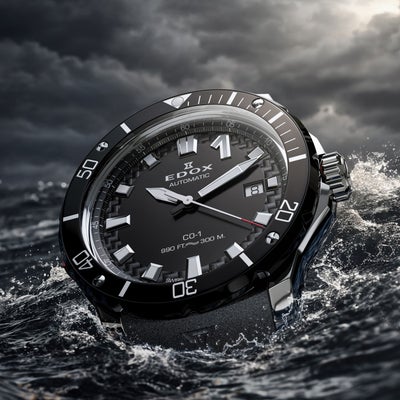 Edox Bezel LOCK DATE Automatic 80137-3NR-CANN - Image 4