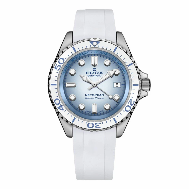 Edox Grande RESERVE DATE Automatic 80801-3BBUCA-BUCDN
