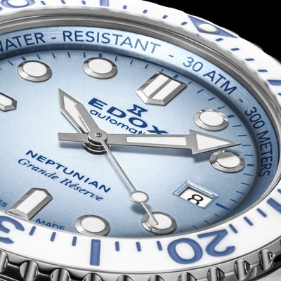 Edox Grande RESERVE DATE Automatic 80801-3BBUCA-BUCDN - Image 3