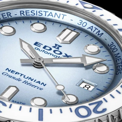 Edox Grande RESERVE DATE Automatic 80801-3BBUM-BUCDN - Image 3