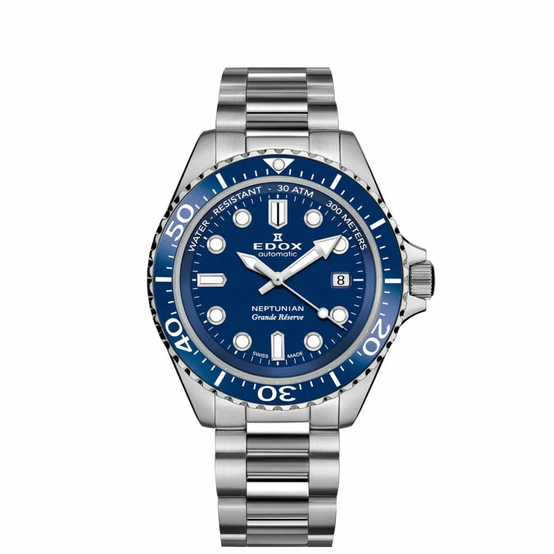 Edox Grande RESERVE DATE Automatic 80801-3BUM-BUIN