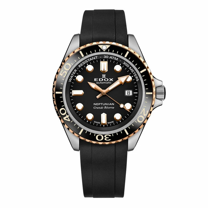 Edox Grande RESERVE DATE Automatic 80801-3NRCA-NIR