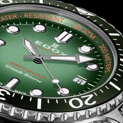 Edox Grande RESERVE DATE Automatic 80801-3VCA-VDN - Image 3