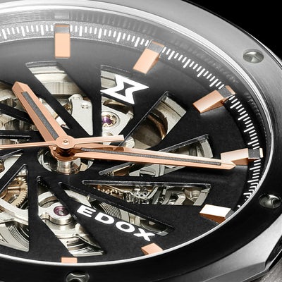 Edox Mecano 60th Anniversary 85304-357GN-NRN1 Limited Edition Quartz Unisex Watch - Image 3