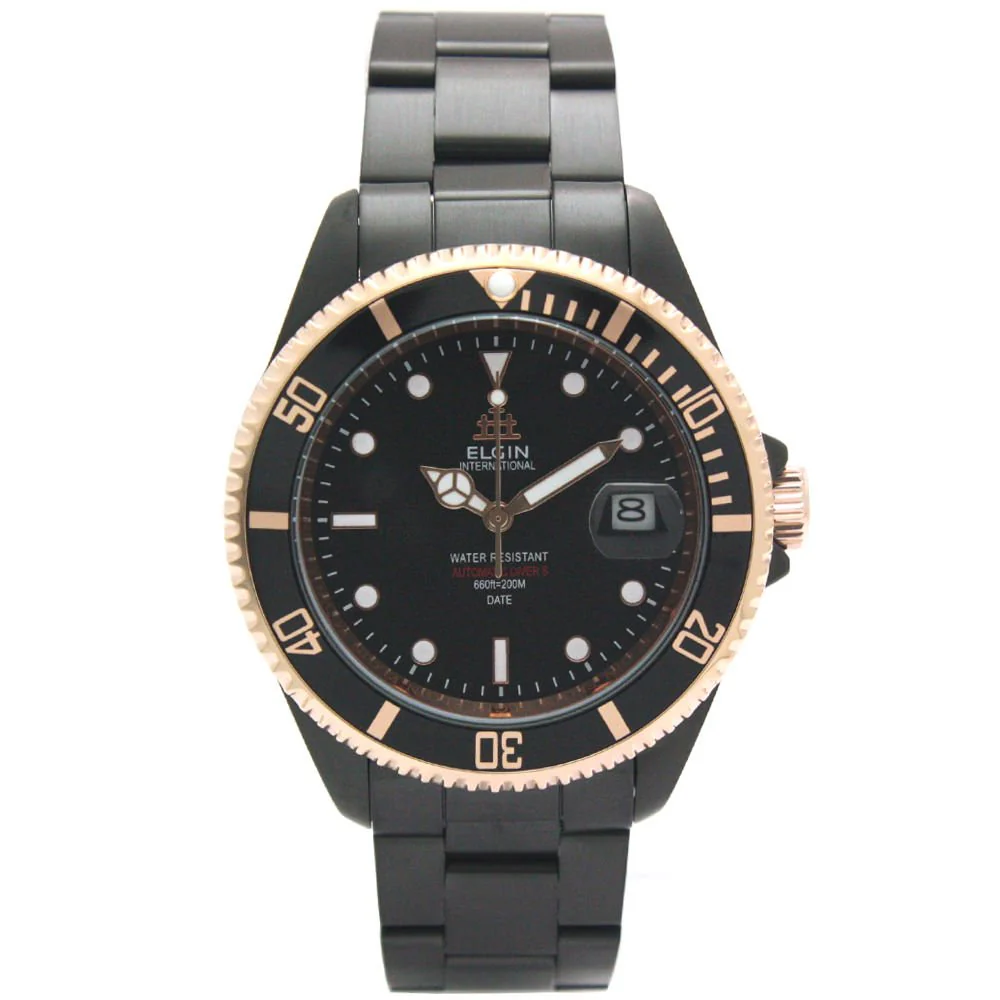 ELGIN FK1405B-B Automatic Diver's Watch