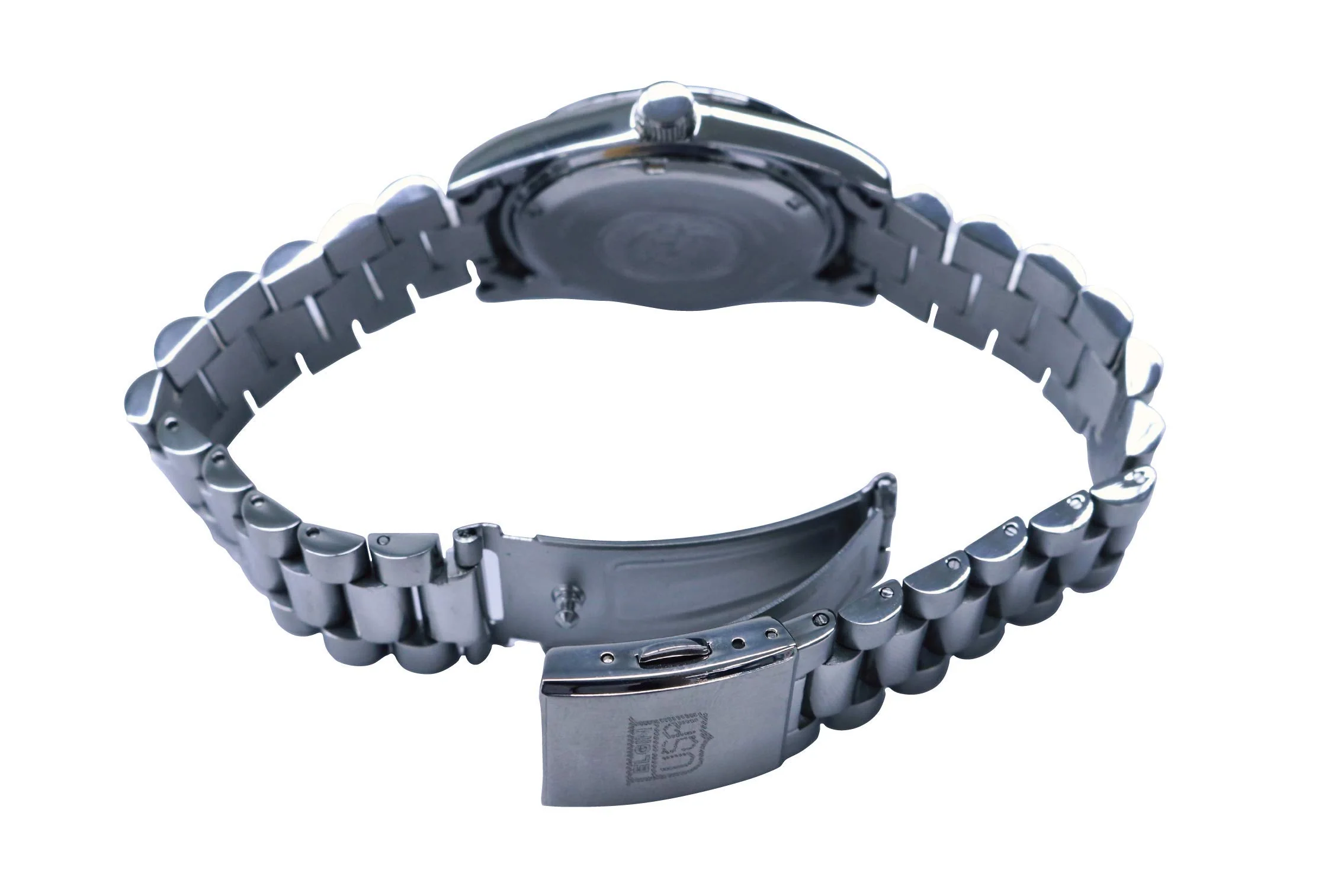 ELGIN FK1421S-B 10-Year Battery Stainless Steel Watch - Image 3