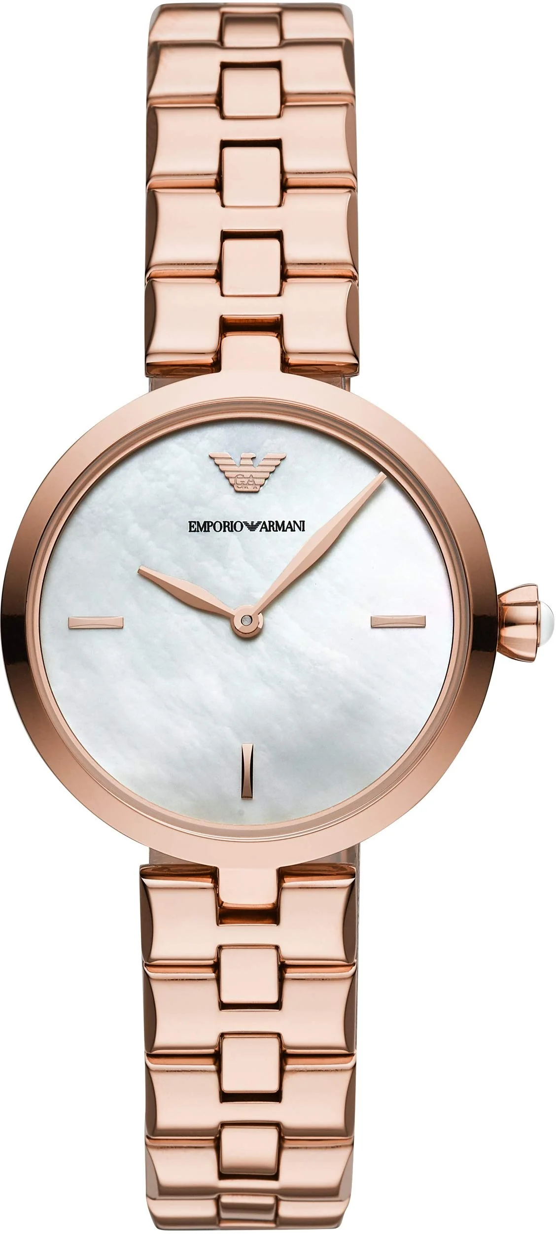 EMPORIO ARMANI AR11196 Women's Quartz Watch with Mother of Pearl Dial