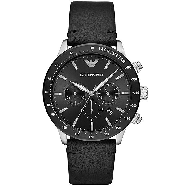 EMPORIO ARMANI AR11243 Stainless Steel Case Water Resistant Elegant Design 2-Year Warranty