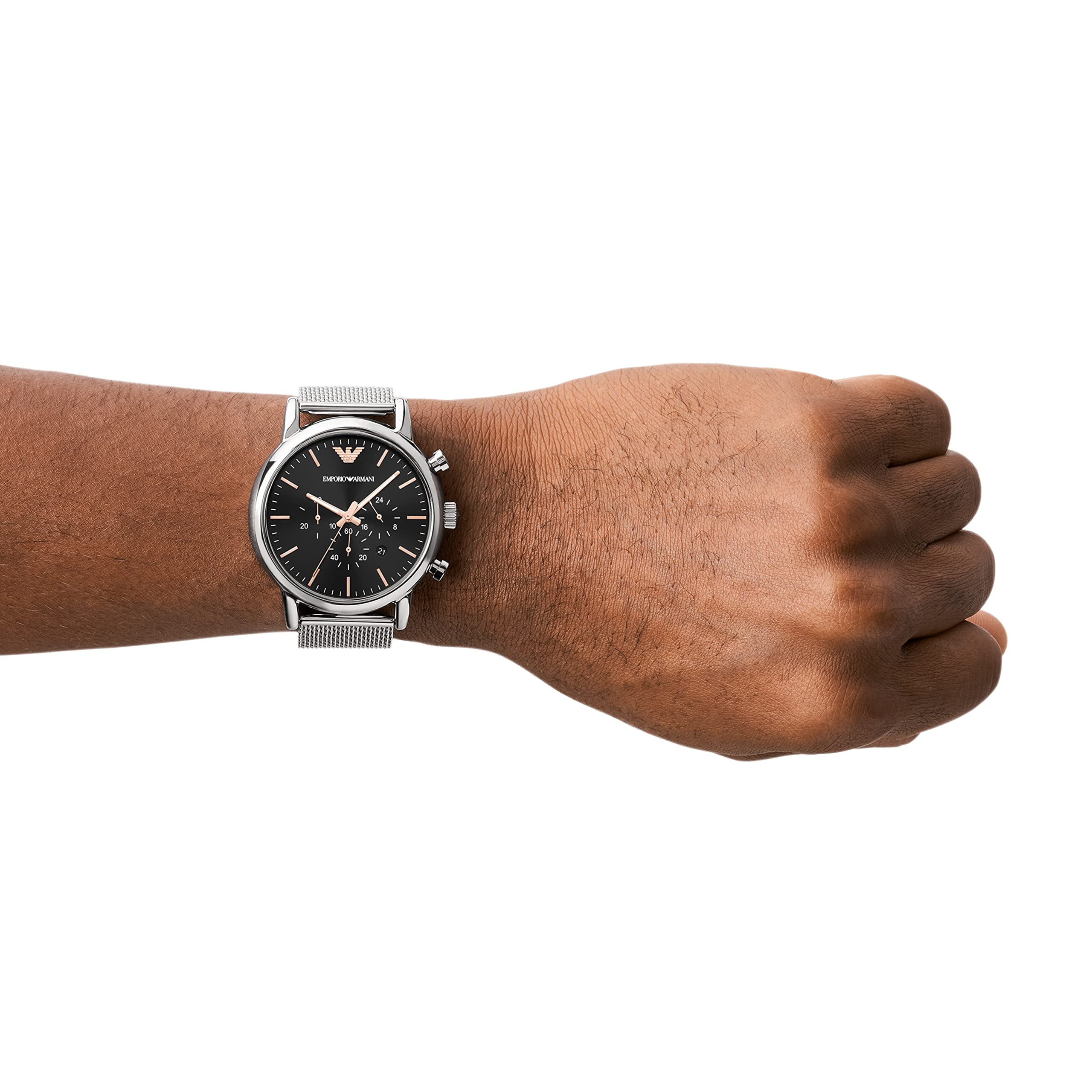 EMPORIO ARMANI AR11429 Chronograph Stainless Steel Watch - Image 7