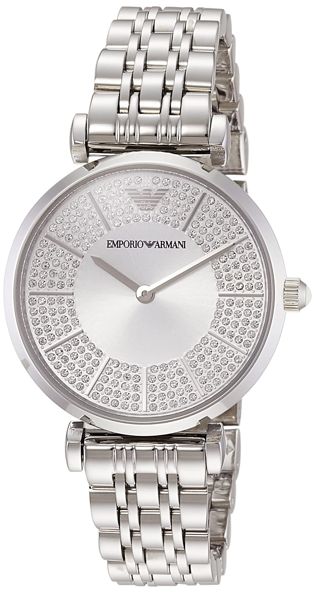 EMPORIO ARMANI AR11445 Two-Hand Stainless Steel Women's Watch