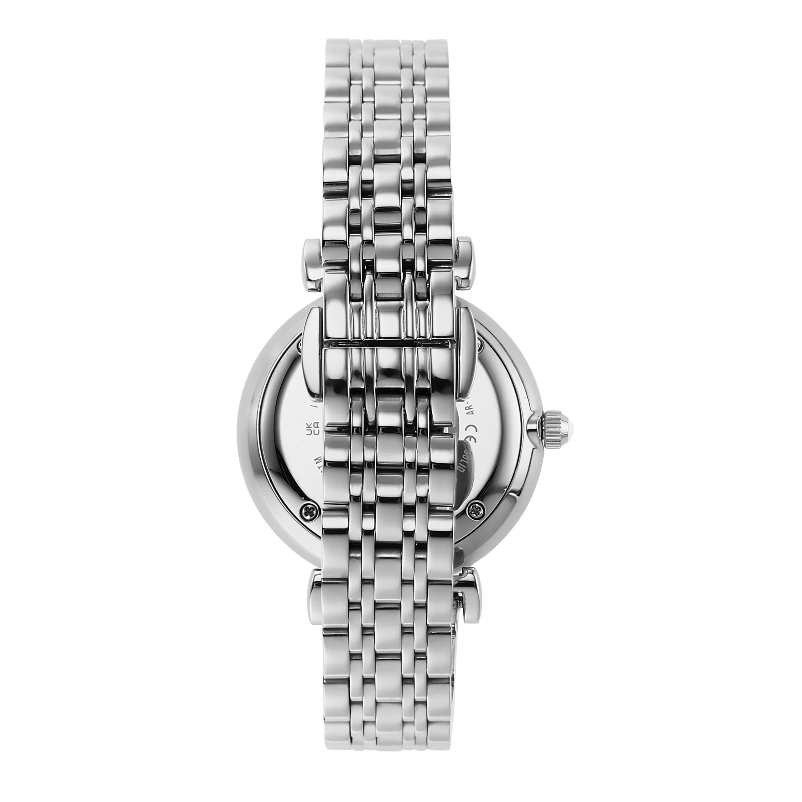 EMPORIO ARMANI AR11445 Two-Hand Stainless Steel Women's Watch - Image 5