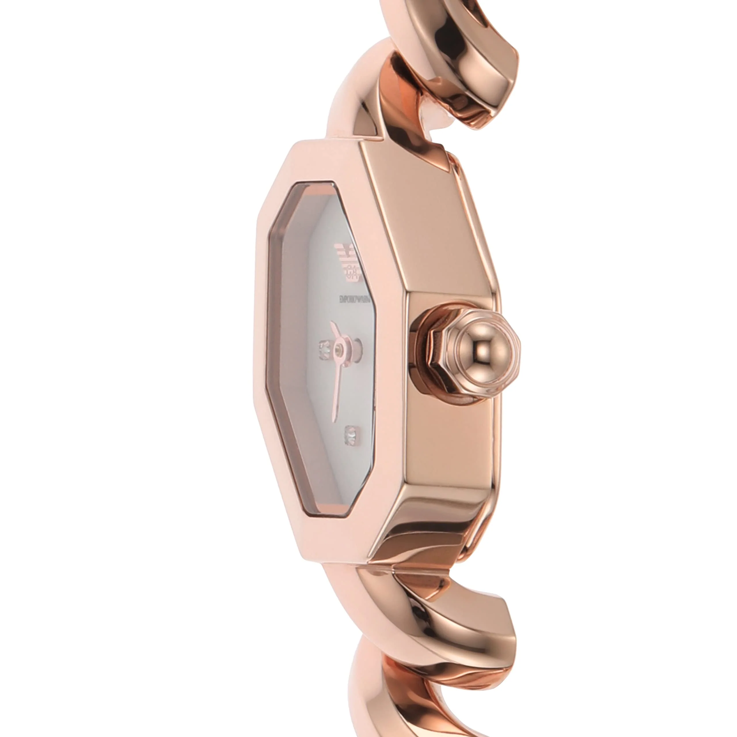 EMPORIO ARMANI AR11479 Women's Rose Gold Bracelet Watch - Image 2