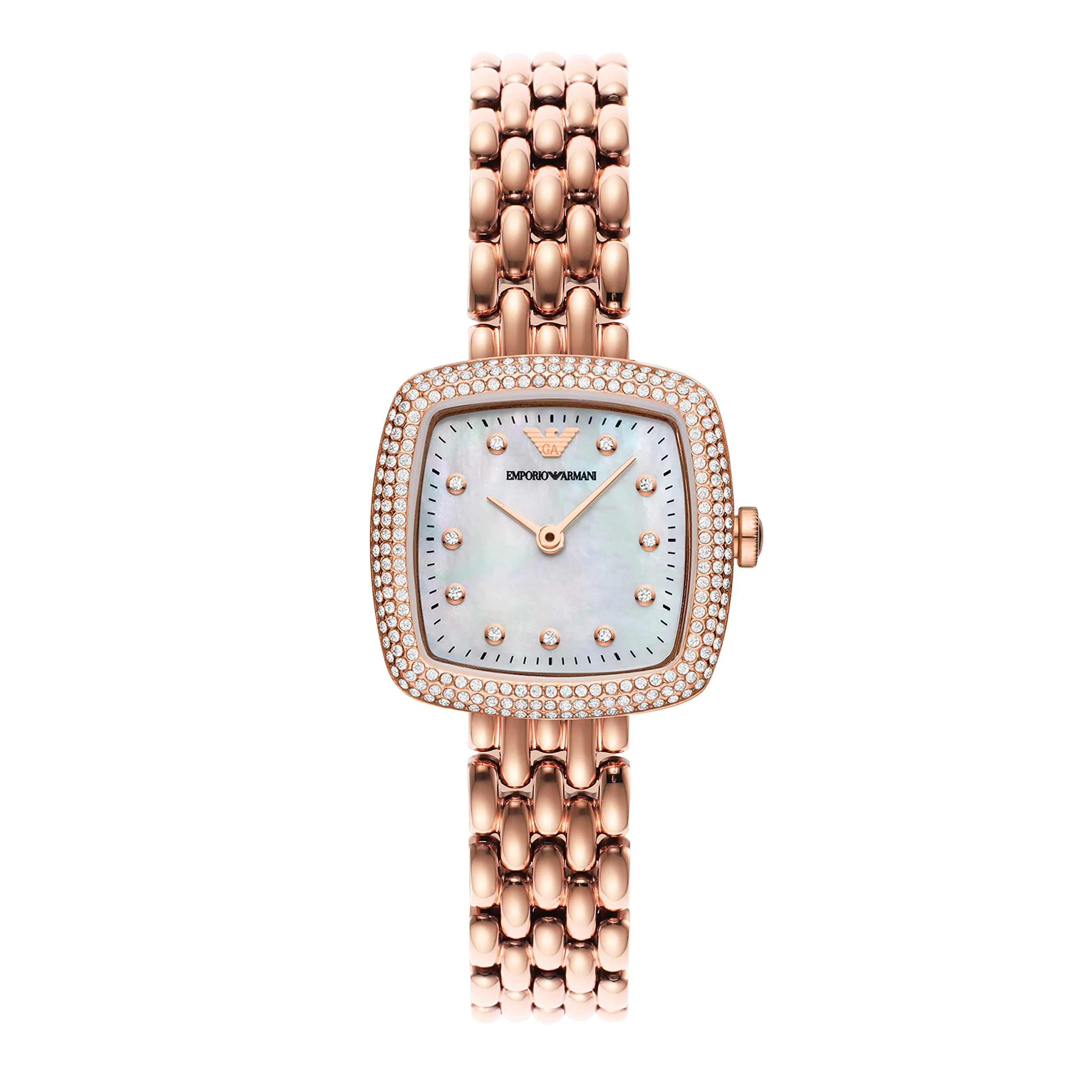 EMPORIO ARMANI AR11496 Rose Gold Stainless Steel Women's Watch