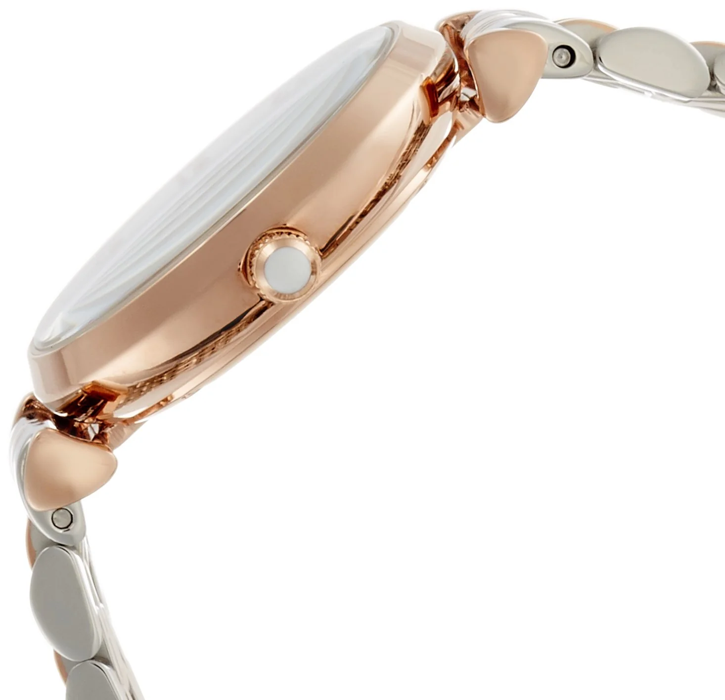 EMPORIO ARMANI AR1926 Women's Rose Gold Two-Tone Watch - Image 3