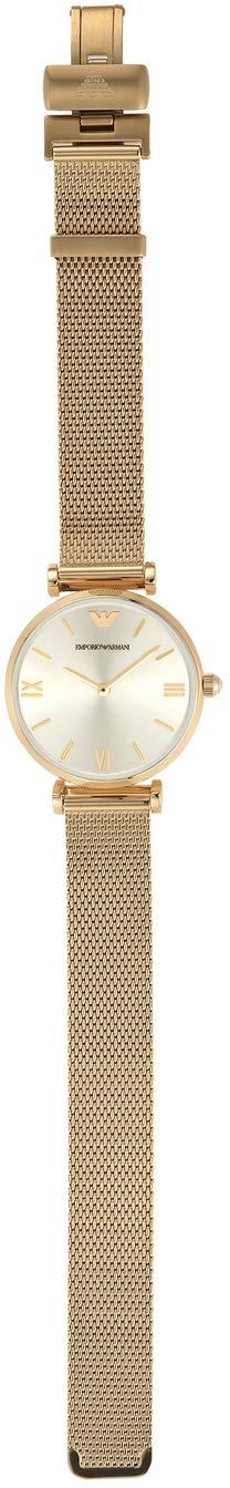 EMPORIO ARMANI AR1957 Gold Dial Quartz Women's Watch - Image 4