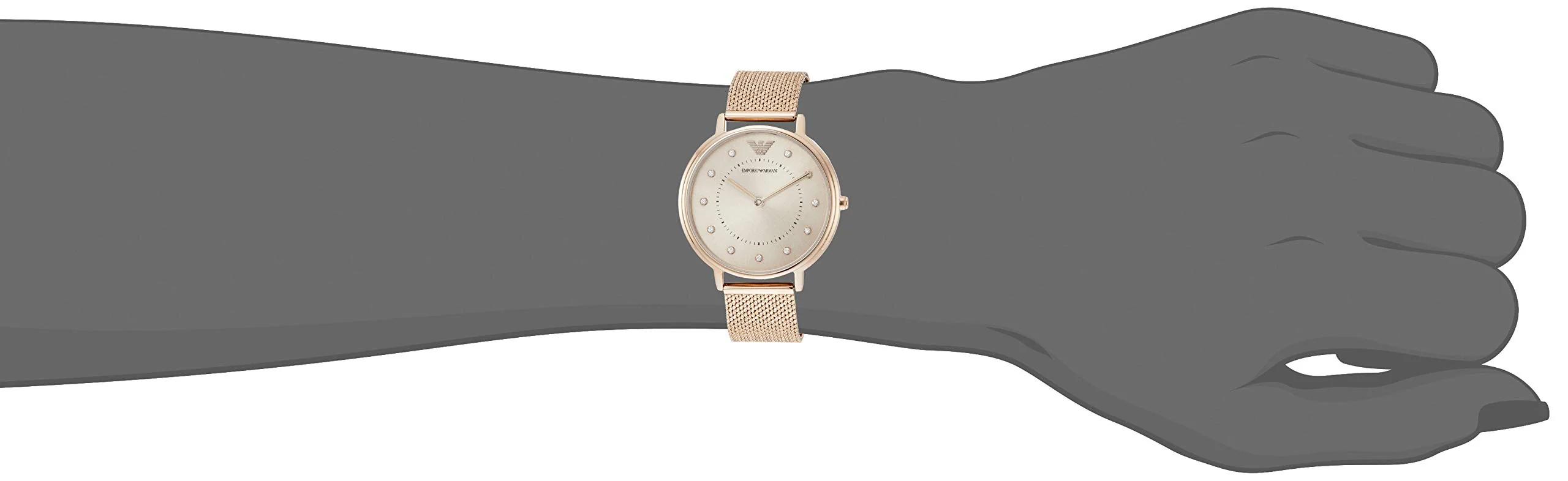 EMPORIO ARMANI KAPPA AR11129 Pink Quartz Women's Watch - Image 2
