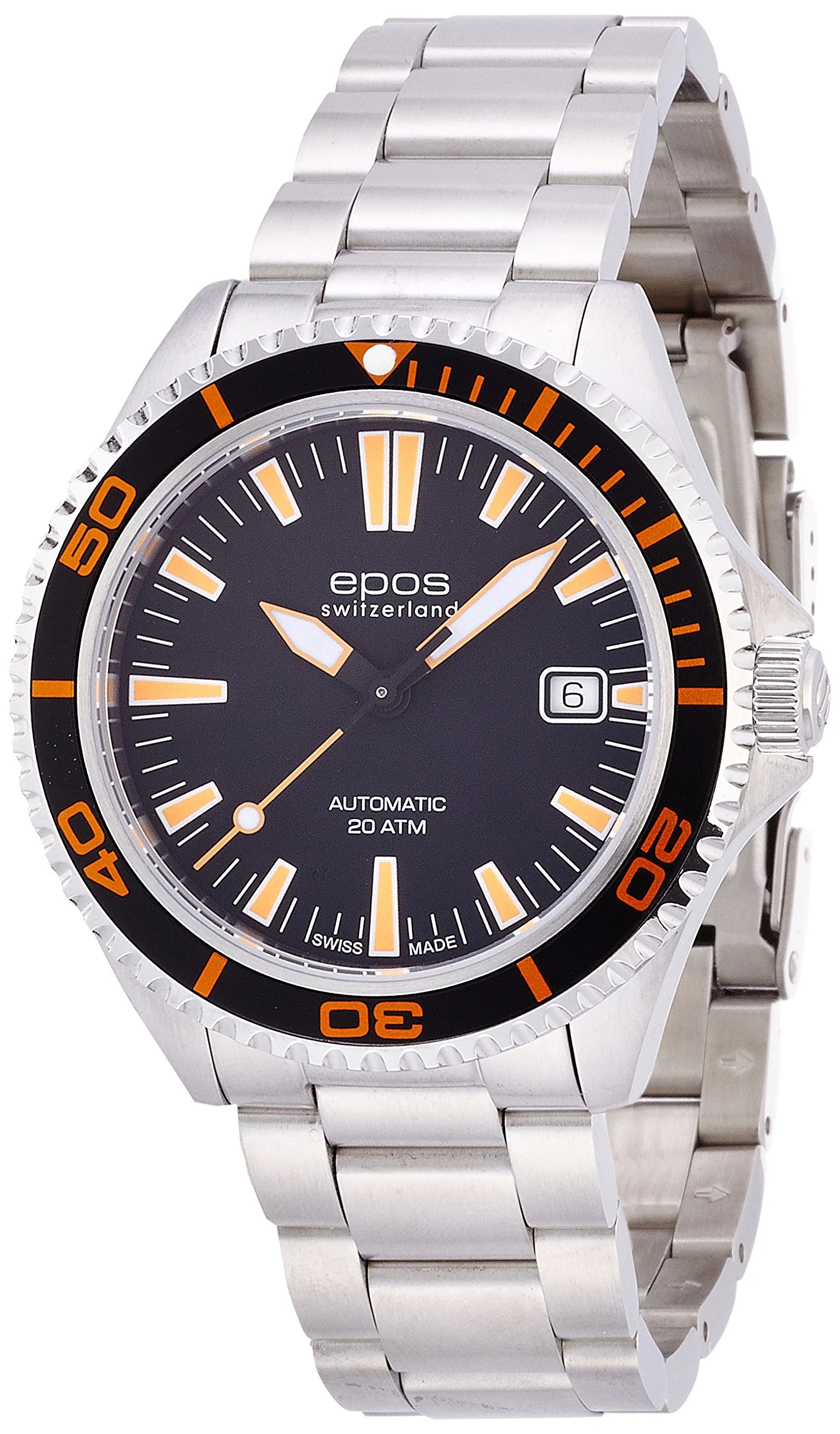 EPOS Sportive 3413BKORM Automatic Diver Watch