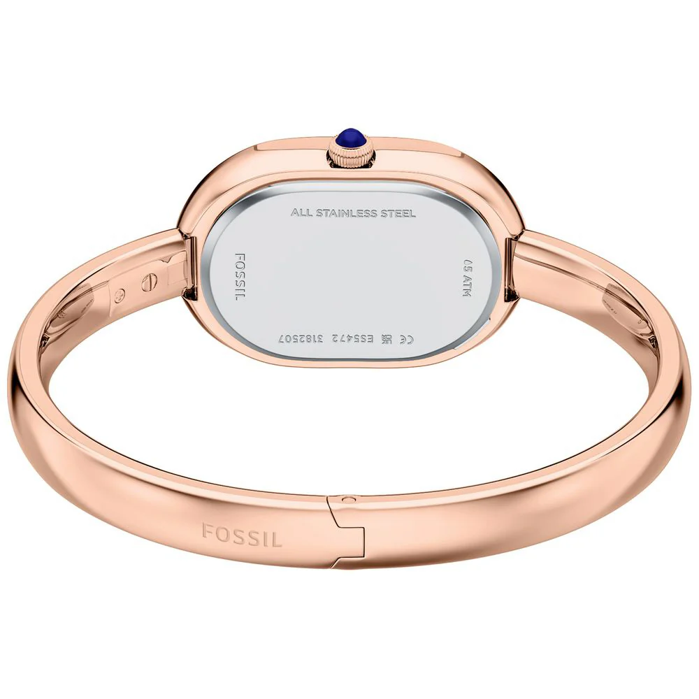 ES5472 FOSSIL Sloan Rose Gold Stylish Design Water Resistant Quartz Movement Adjustable Strap - Image 4