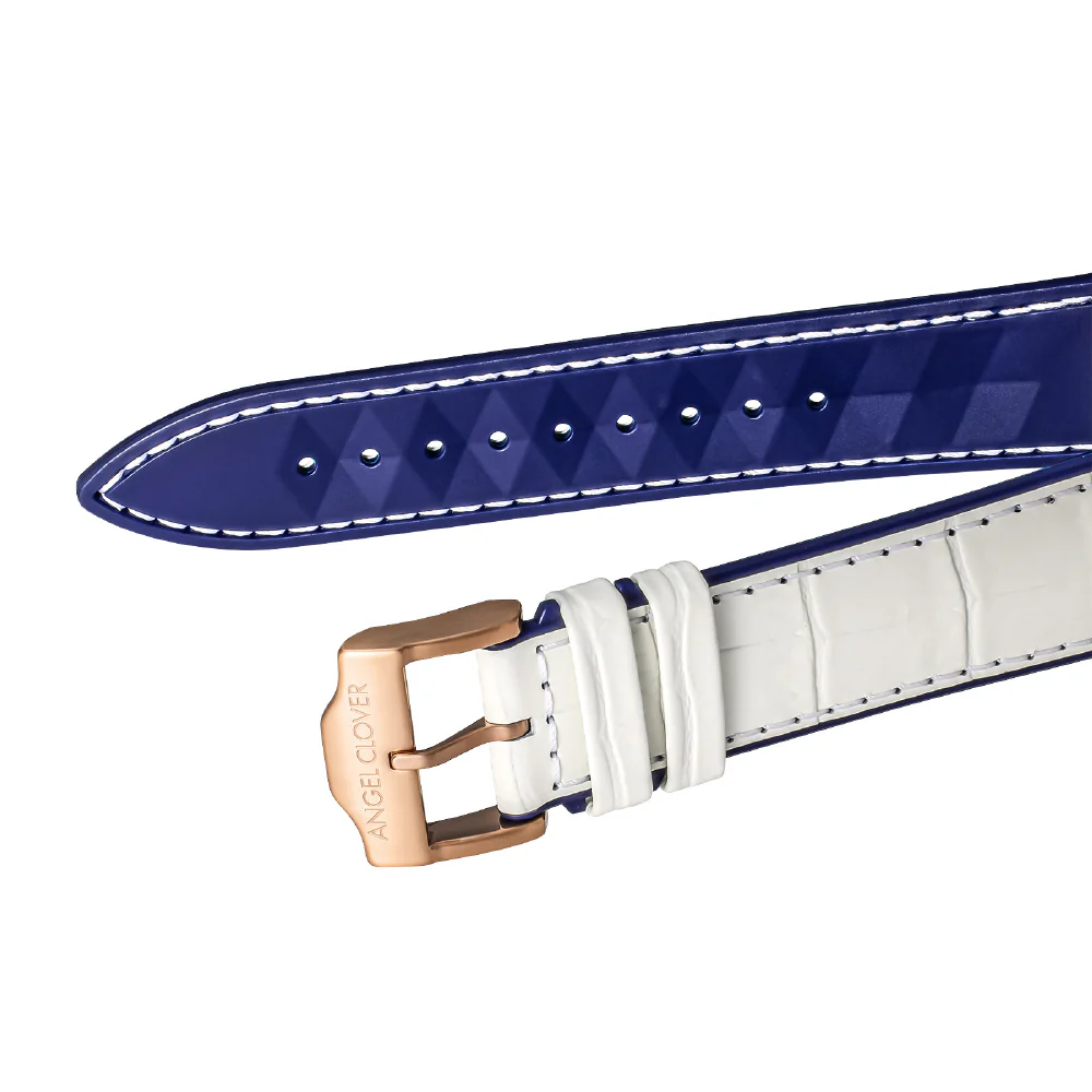 EVS45PWH-WH Exventure Solar Ceramic Watch 1 Year Warranty White Eco-Friendly Solar Powered Elegant Design - Image 7