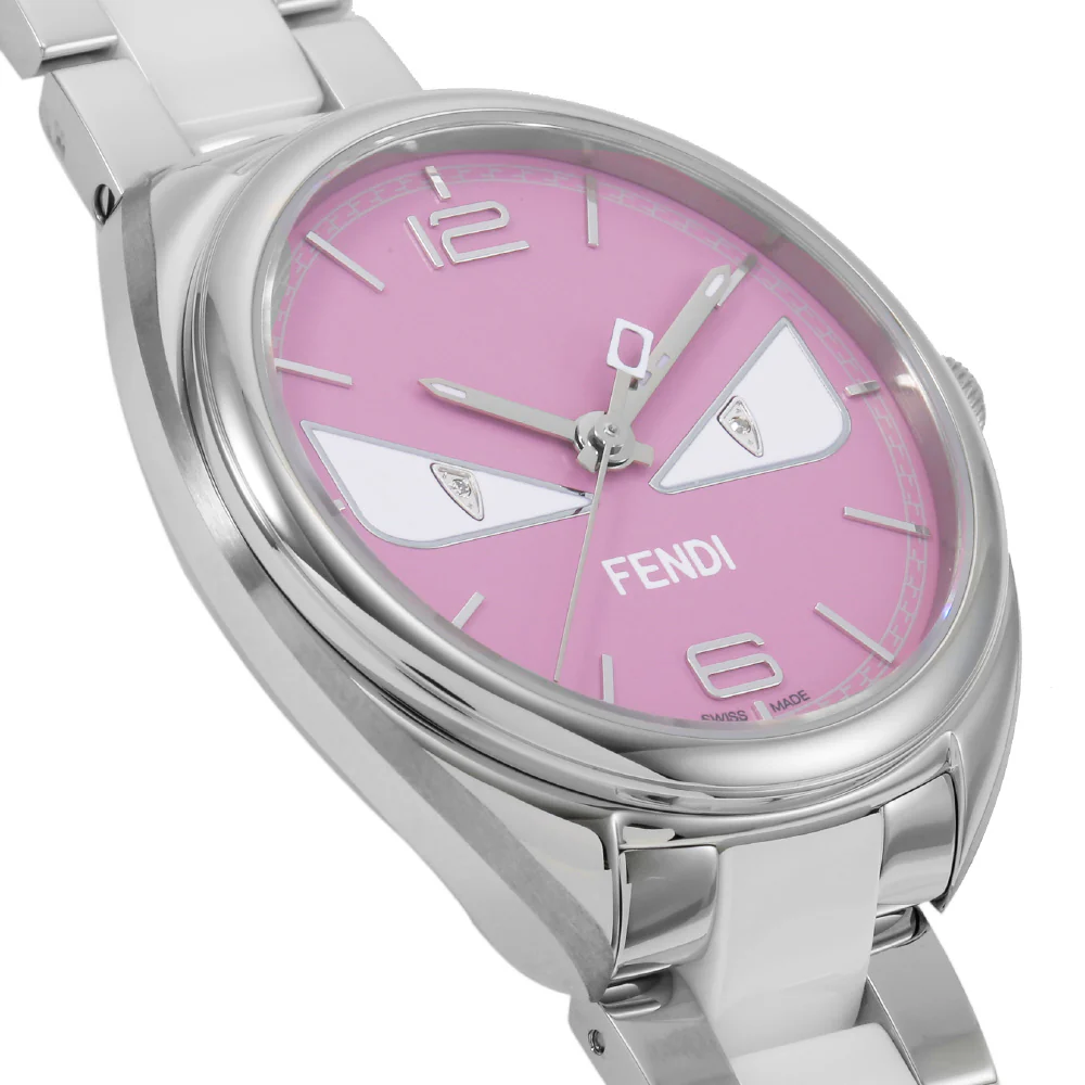 FENDI F216037204D1 MOMENTOBUGS Unique Design Swiss Movement Water Resistant Stylish Accessories - Image 3