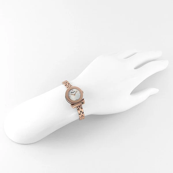 FERRAGAMO FBF080017 Women's Metal Band Watch with 2 Year Warranty Elegant Design and Precision Craftsmanship - Image 4