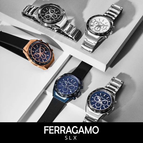 FERRAGAMO SFHR00520 SLX CHRONO Stylish Timepiece with 2 Year Warranty, Precision Quartz Movement and Water Resistant Design - Image 2