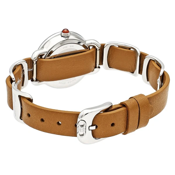 FERRAGAMO SFHT01222 Elegant Women's Watch with Leather Strap, 2 Year Warranty, Stylish Design for Any Occasion - Image 5