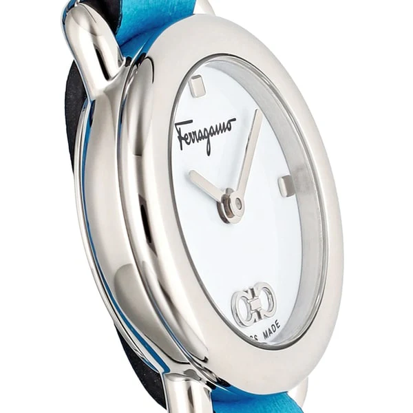 FERRAGAMO SFHT01322 Women's Watch with Leather Strap, Elegant Design, 2 Year Warranty, Perfect for Any Occasion - Image 3