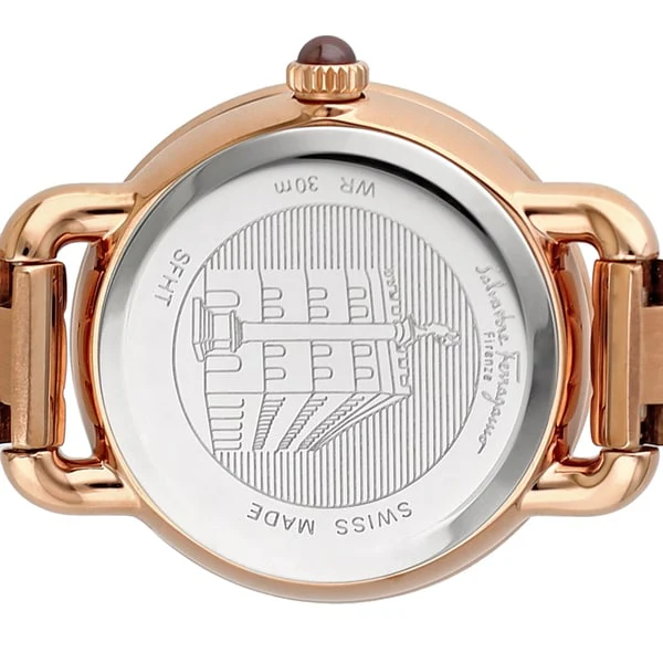 FERRAGAMO SFHT01622 Women's Metal Strap Watch with 2 Year Warranty, Elegant Design and Reliable Precision for Everyday Style - Image 6