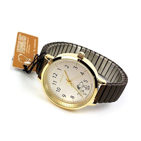 FIELDWORK Snoopy PNT027-3 Accordion Strap Watch